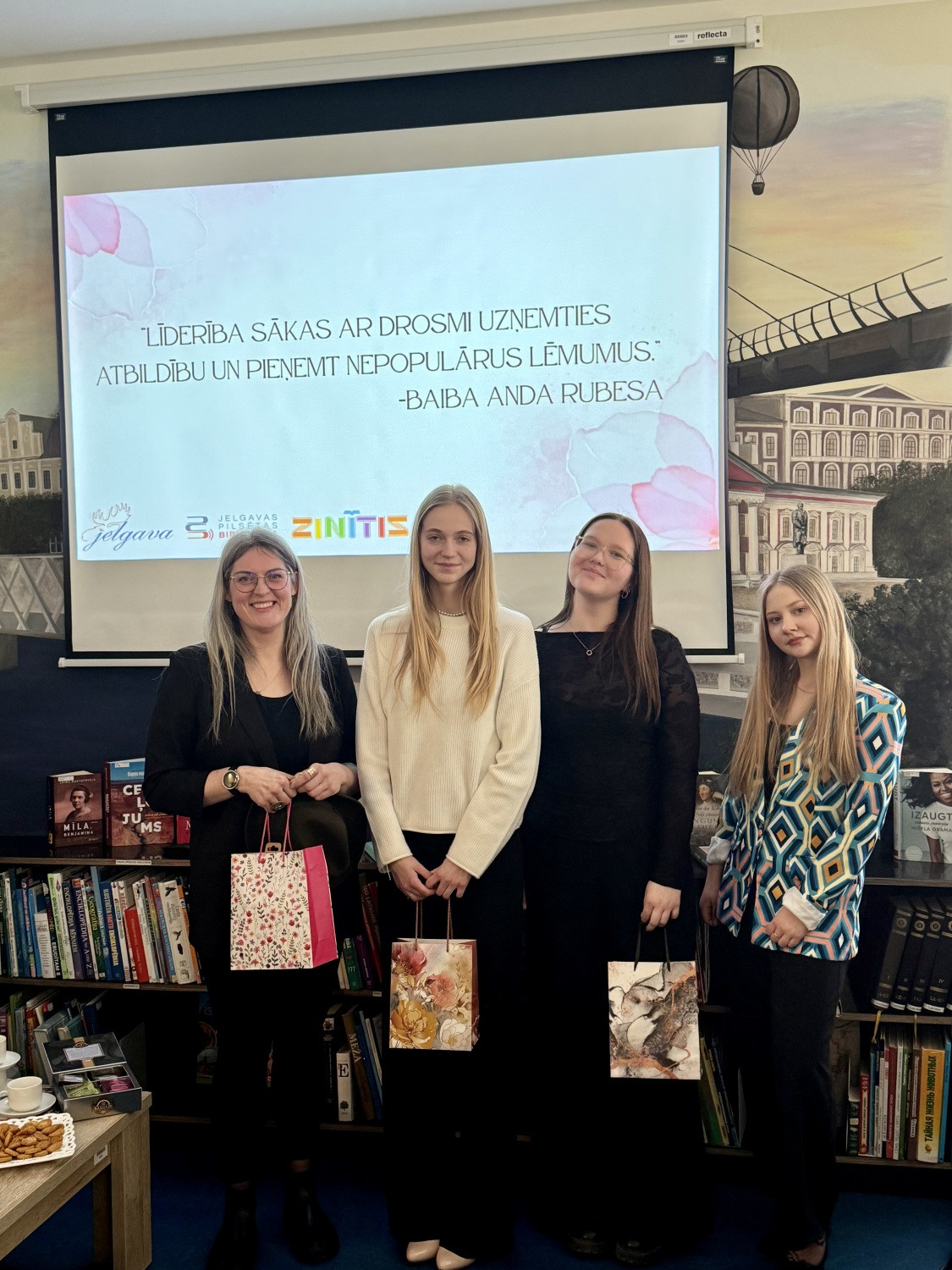 Aizvadīts iedvesmas pasākums jauniešiem “Spēks būt līderei”