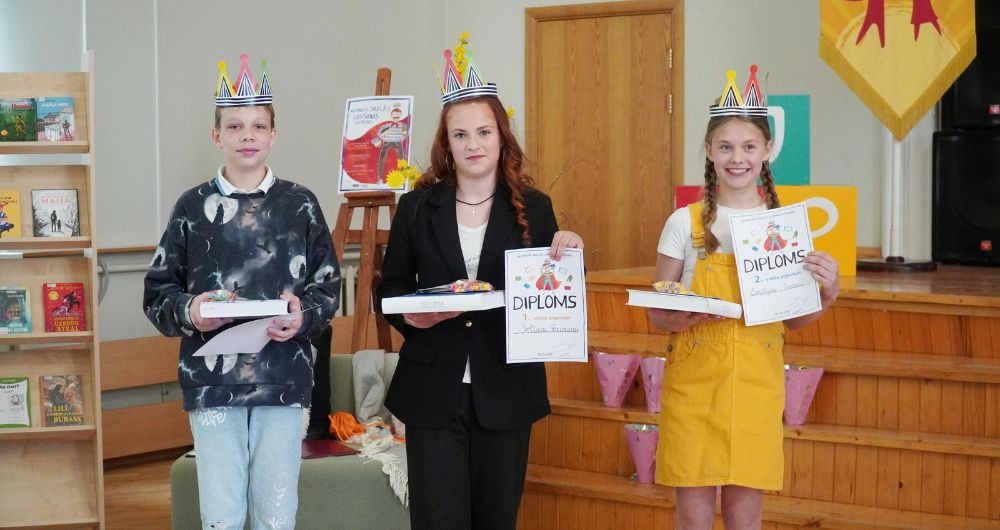 Noskaidroti Jelgavas reģiona labākie skaļie lasītāji