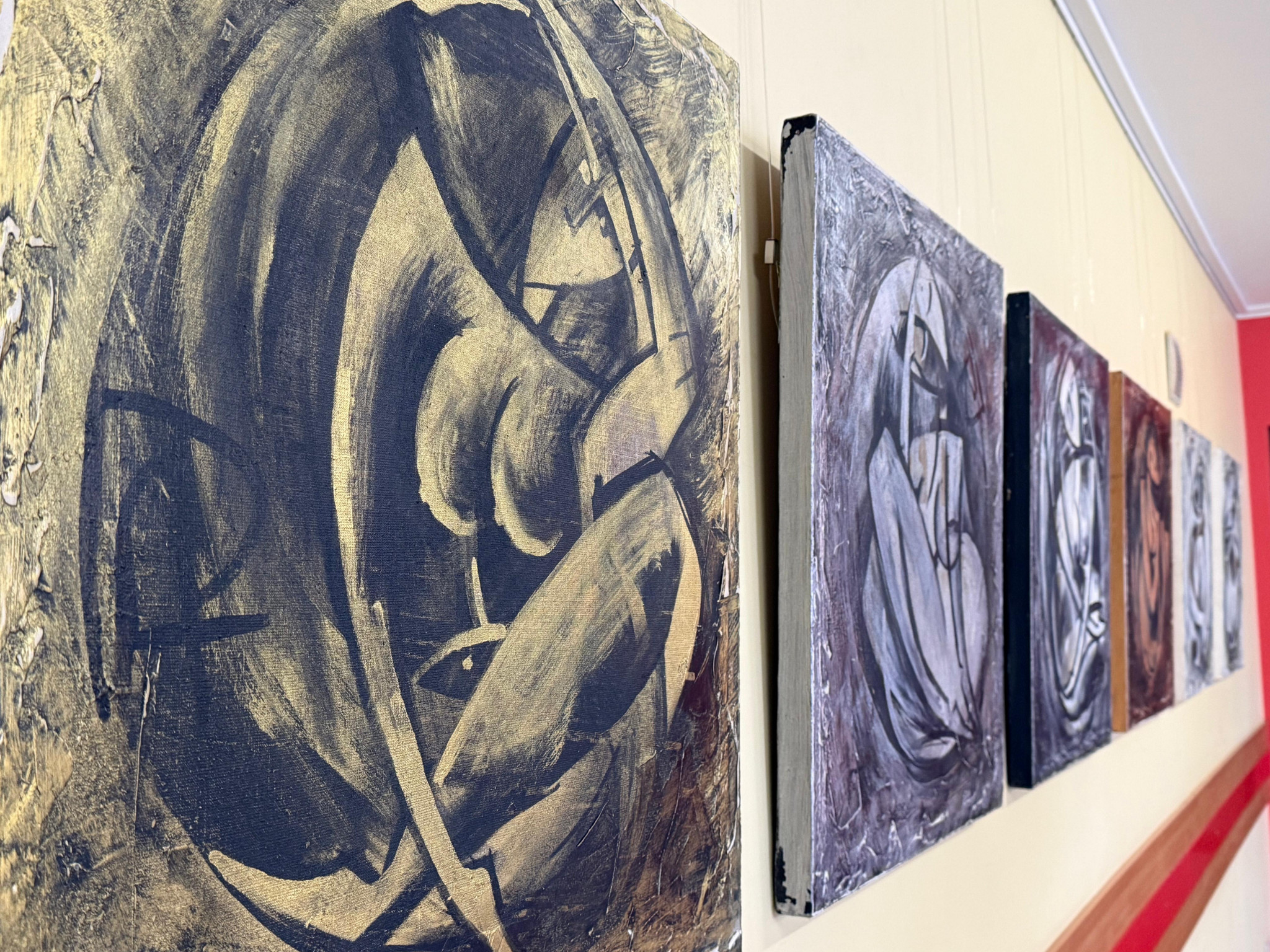 Raita Junkera gleznu personālizstāde “Domāt, redzēt, radīt” 