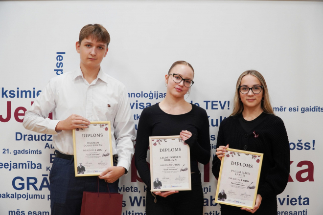 Eseju konkursa “Taisnība vienmēr uzvarēs” apbalvošanas pasākums