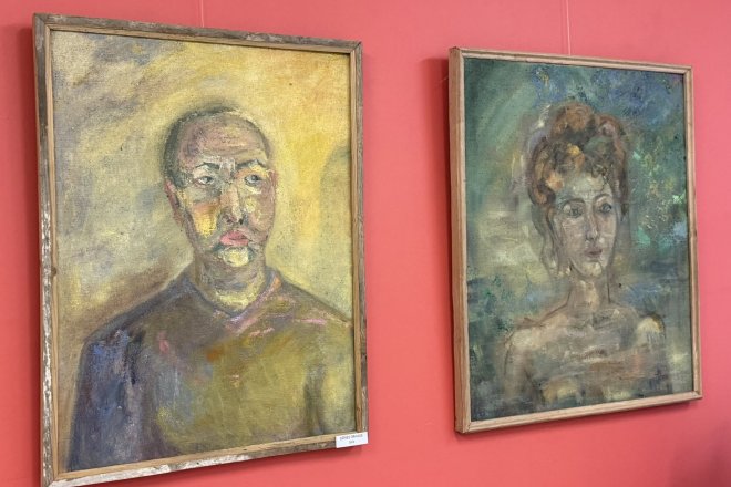 Ingas Troņinas gleznu izstāde “Būt par sevi” 