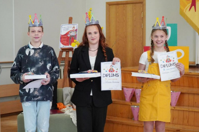 Noskaidroti Jelgavas reģiona labākie skaļie lasītāji