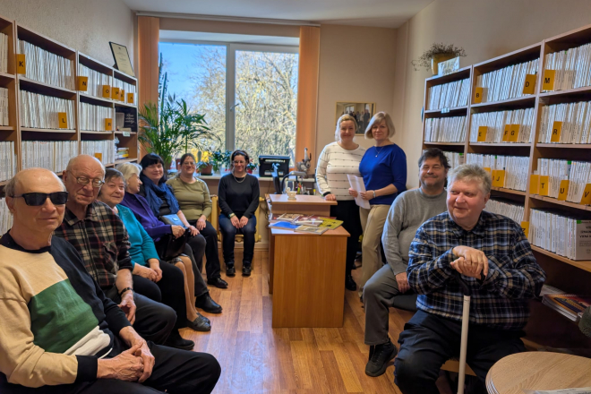 Pielāgotās literatūras lasītāju tikšanās