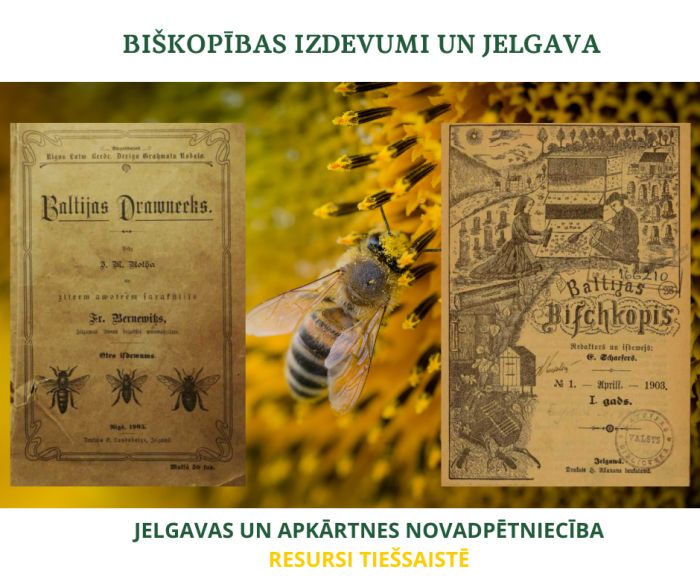  Biškopības izdevumi un Jelgava 
