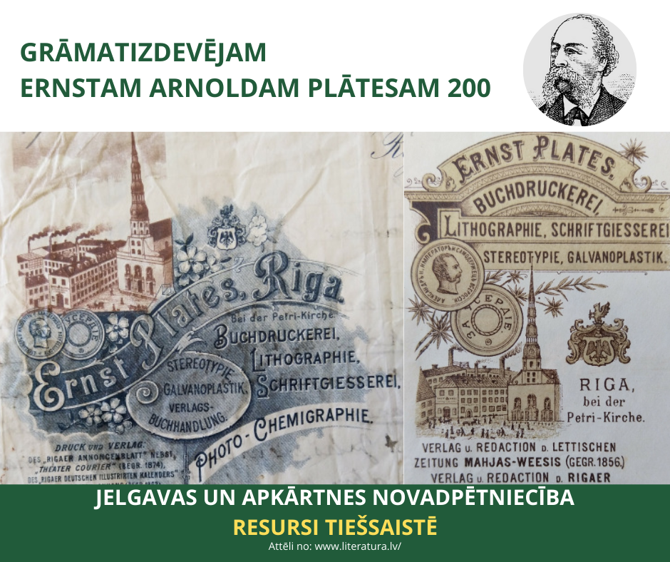  Grāmatizdevējam Ernstam Arnoldam Plātesam 200