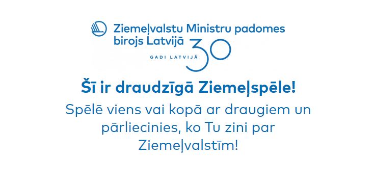 ZIEMEĻSPĒLE. Aizraujoša un izglītojoša tiešsaistes viktorīna par Ziemeļvalstīm