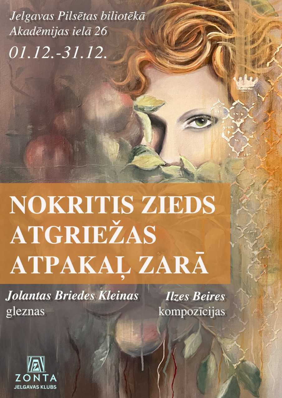 Aicinām uz izstādes “Nokritis zieds atgriežas atpakaļ zarā” atklāšanu