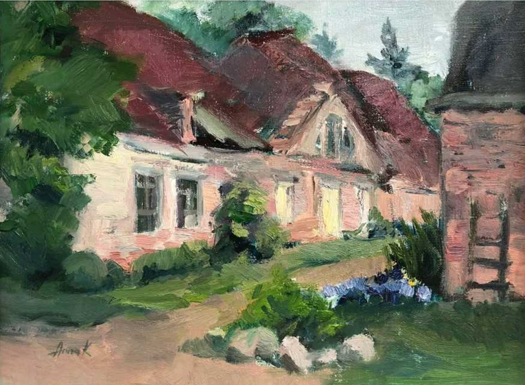 Autoru kolektīva gleznu izstāde “Manas mājas”