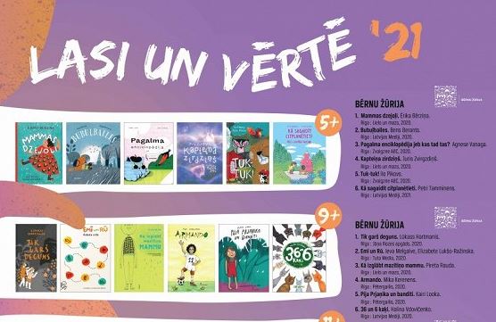 Bērnu, jauniešu, vecāku žūrija 2021 atkal klāt, nāc piedalies, lasi un vērtē!