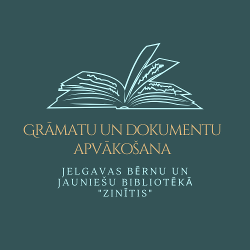 Bibliotēka “Zinītis” piedāvā grāmatu un dokumentu apvākošanu