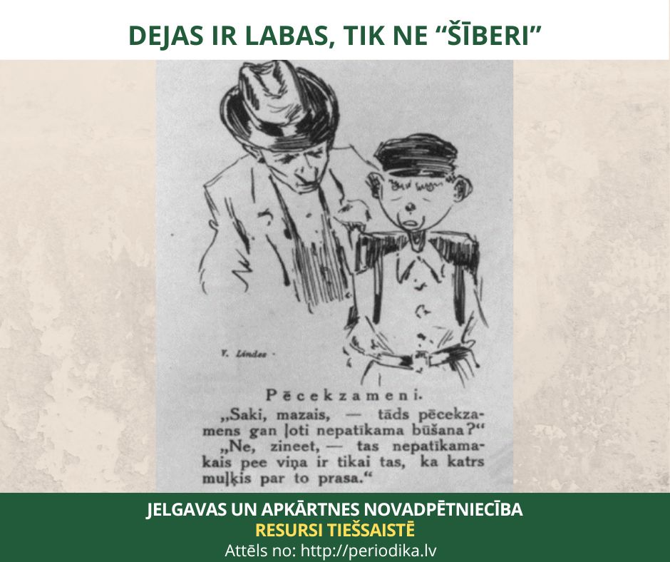 Dejas ir labas, tik ne “šīberi”