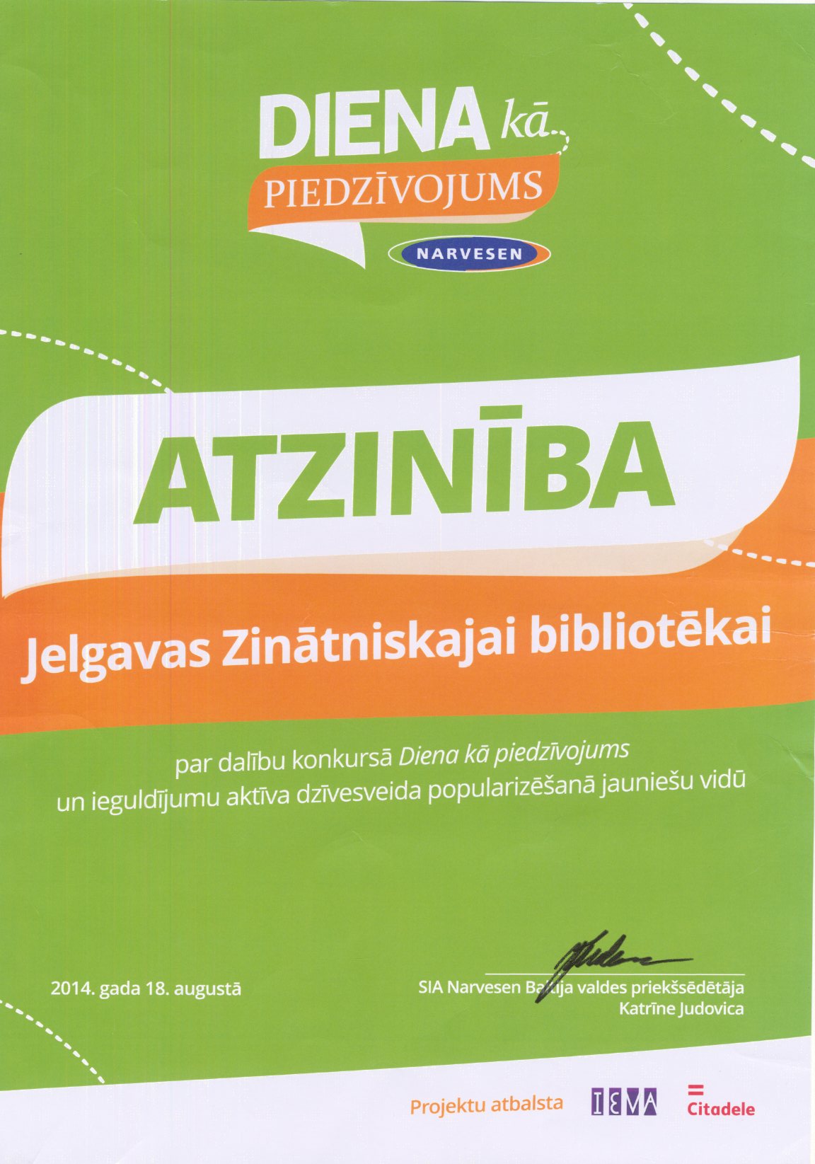 Diena kā piedzīvojums