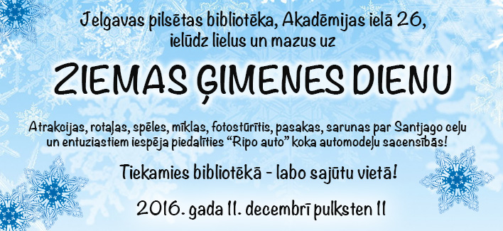 Ģimenes diena bibliotēkā