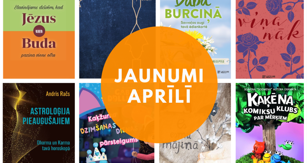 Grāmatu jaunumi aprīlī