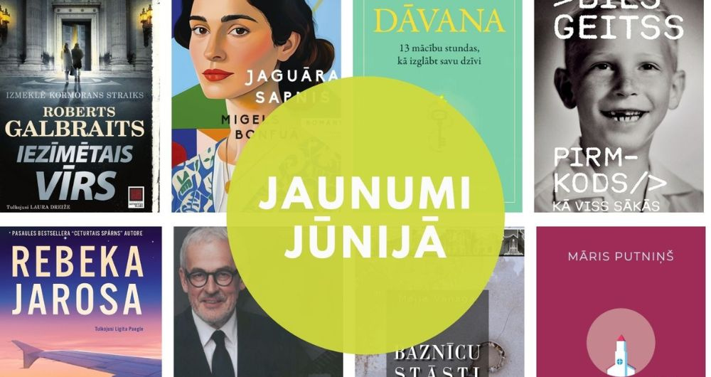 Grāmatu jaunumi jūnijā