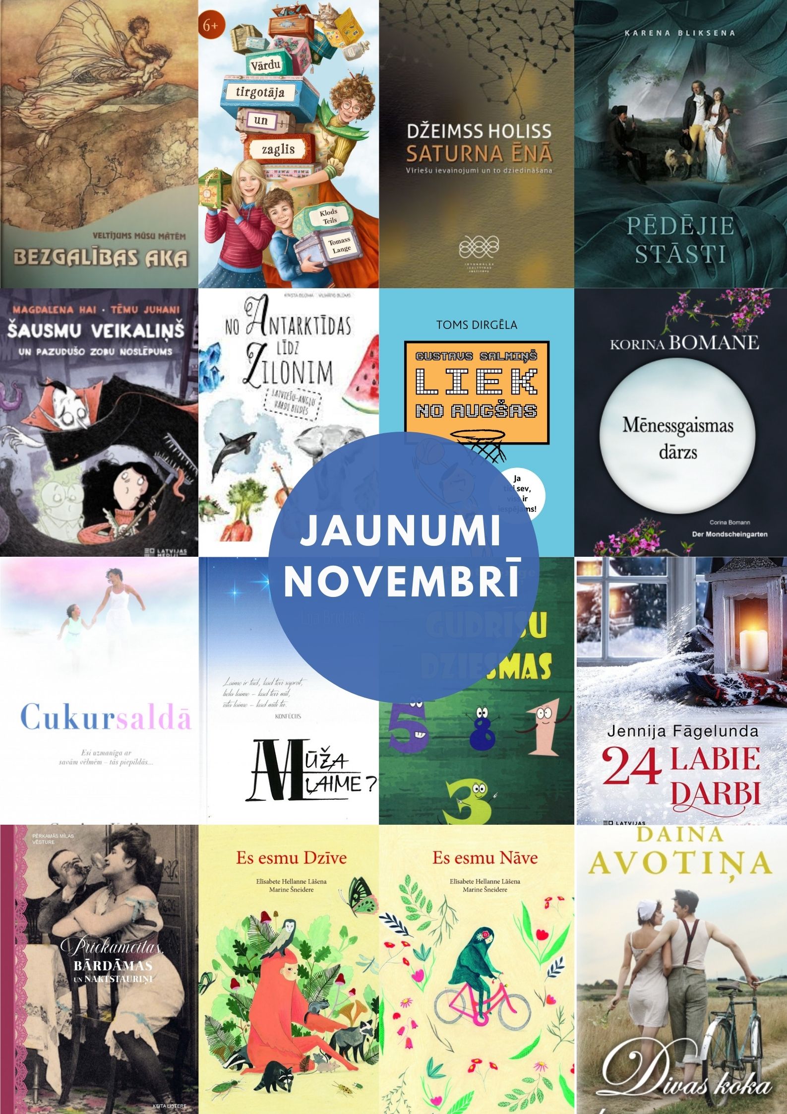 Grāmatu jaunumi Latvijas valsts dzimšanas mēnesī 