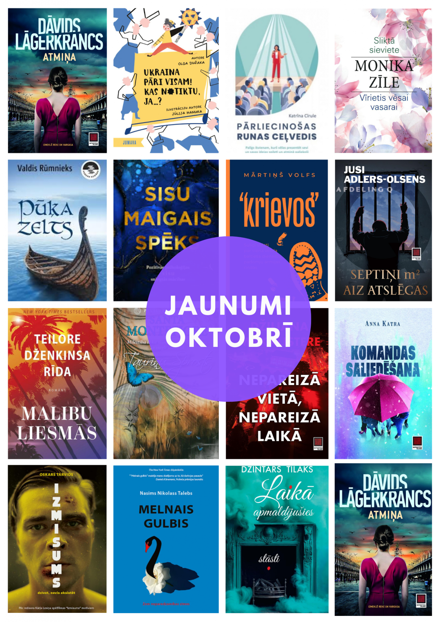 Grāmatu jaunumi oktobrī (2024)