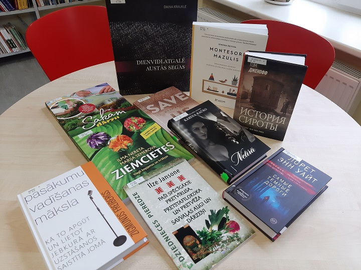 Grāmatu raža oktobrī. Jauno grāmatu saraksts (18.09.–15.10.)