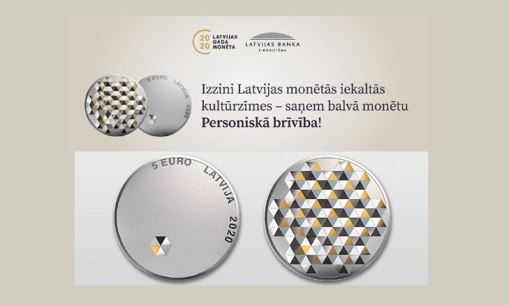 Izaicini sevi tiešsaistes erudīcijas spēlē “Izzini Latvijas monētās iekaltās kultūrzīmes!”