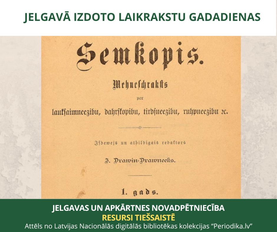 Jelgavā izdoto laikrakstu gadadienas