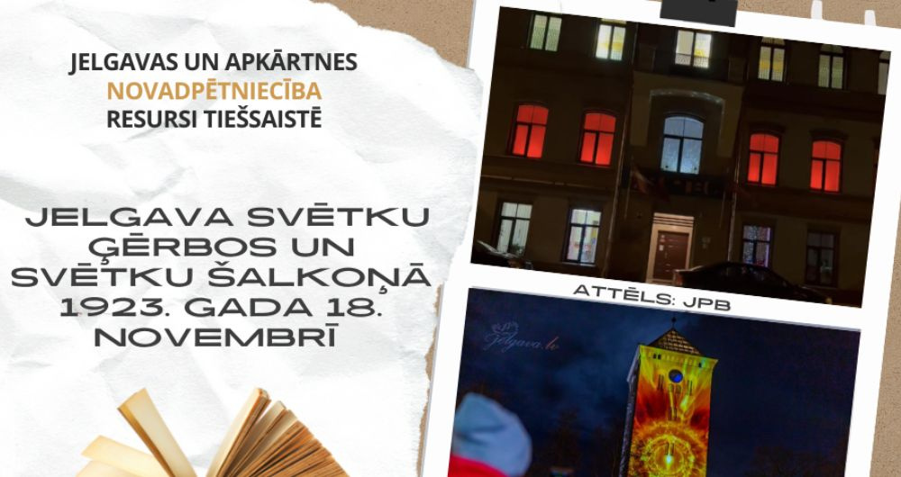 Jelgava svētku ģērbos un svētku šalkoņā 1923. gada 18. novembrī 