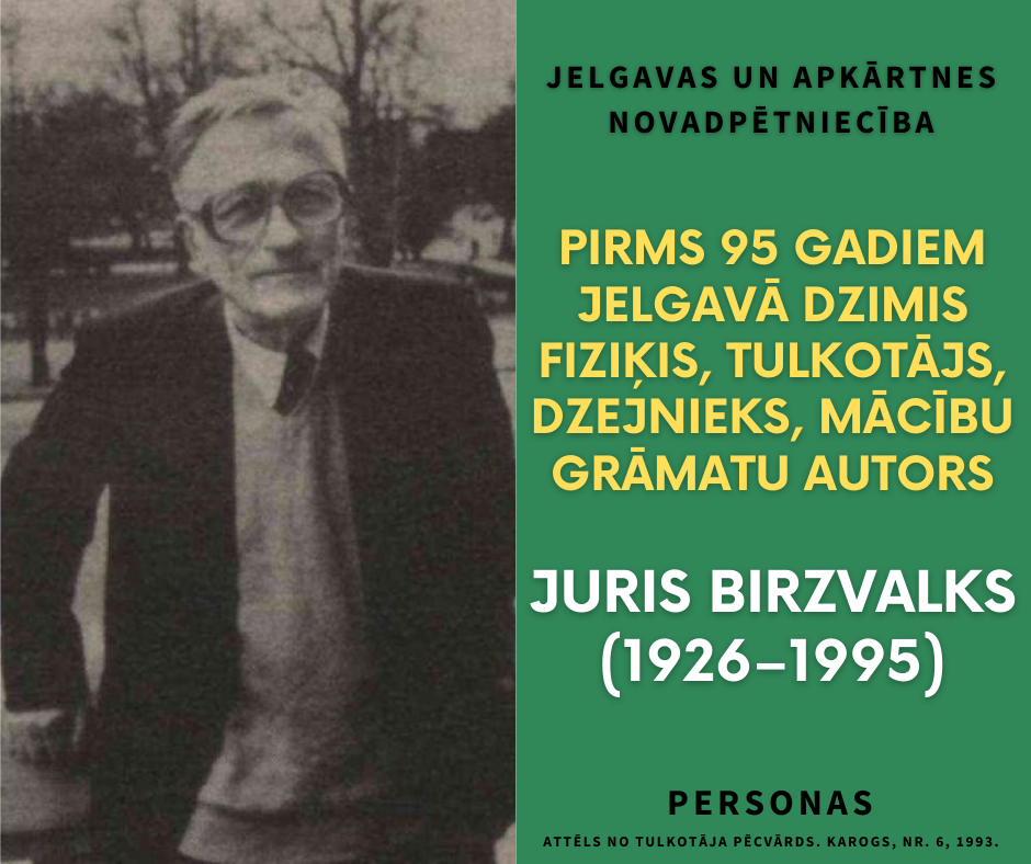 Jelgavas un apkārtnes personības, notikumi, fakti – jauna bibliotēkas novadpētniecības rubrika!