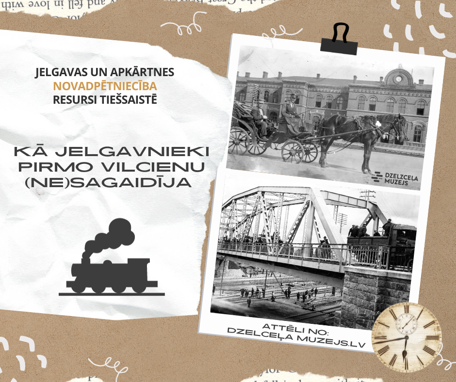 Kā jelgavnieki pirmo vilcienu (ne)sagaidīja