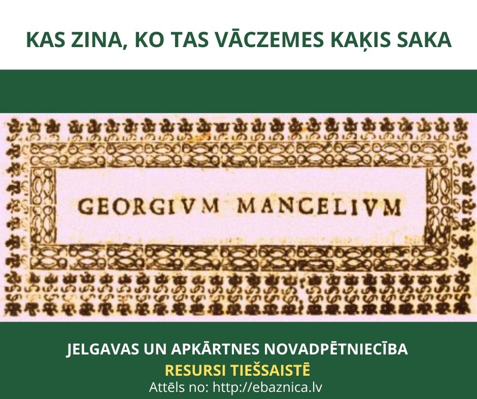 Kas zina, ko tas Vāczemes kaķis saka 