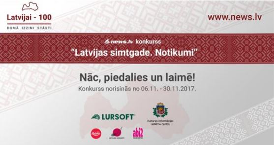 Konkurss Latvijas bibliotēkās 