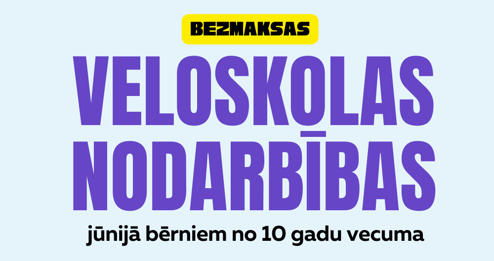 Pilsētas bibliotēkas piedāvā bezmaksas Veloskolas nodarbības