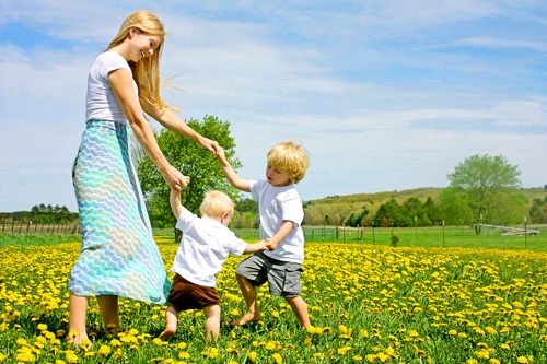 Māmiņdienas pasākums bērnu bibliotēkā 
