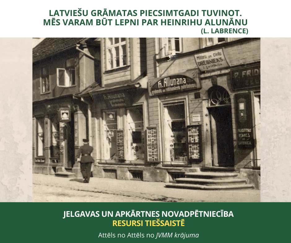 Mēs varam būt lepni par Heinrihu Alunānu