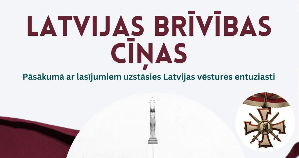 Miezītes bibliotēkā notiks tematisks pasākums “Latvijas brīvības cīņas”