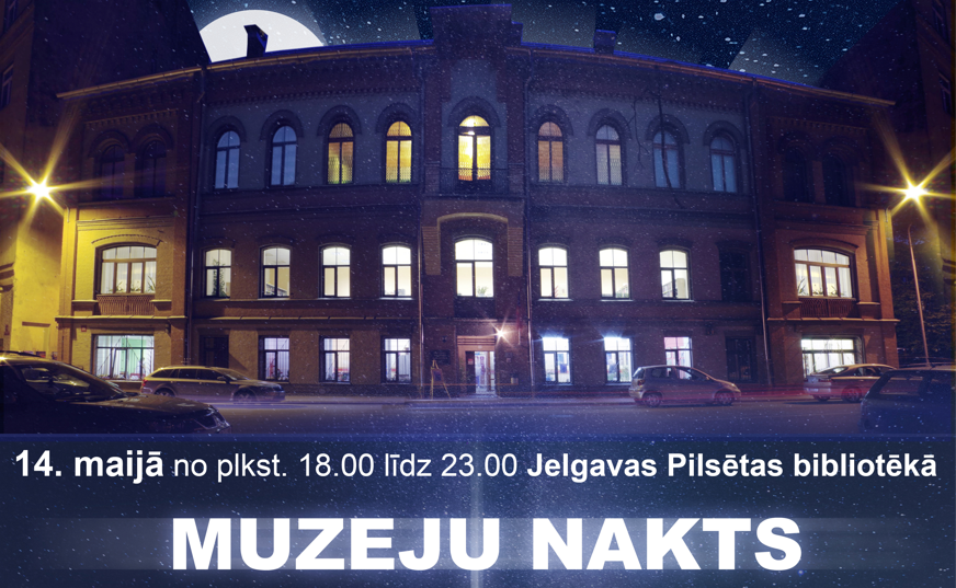 Muzeju nakts Jelgavas Pilsētas bibliotēkā