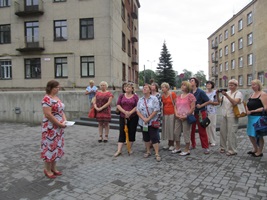 Ogres bibliotekāru viesošanās Jelgavas Zinātniskajā bibliotēkā