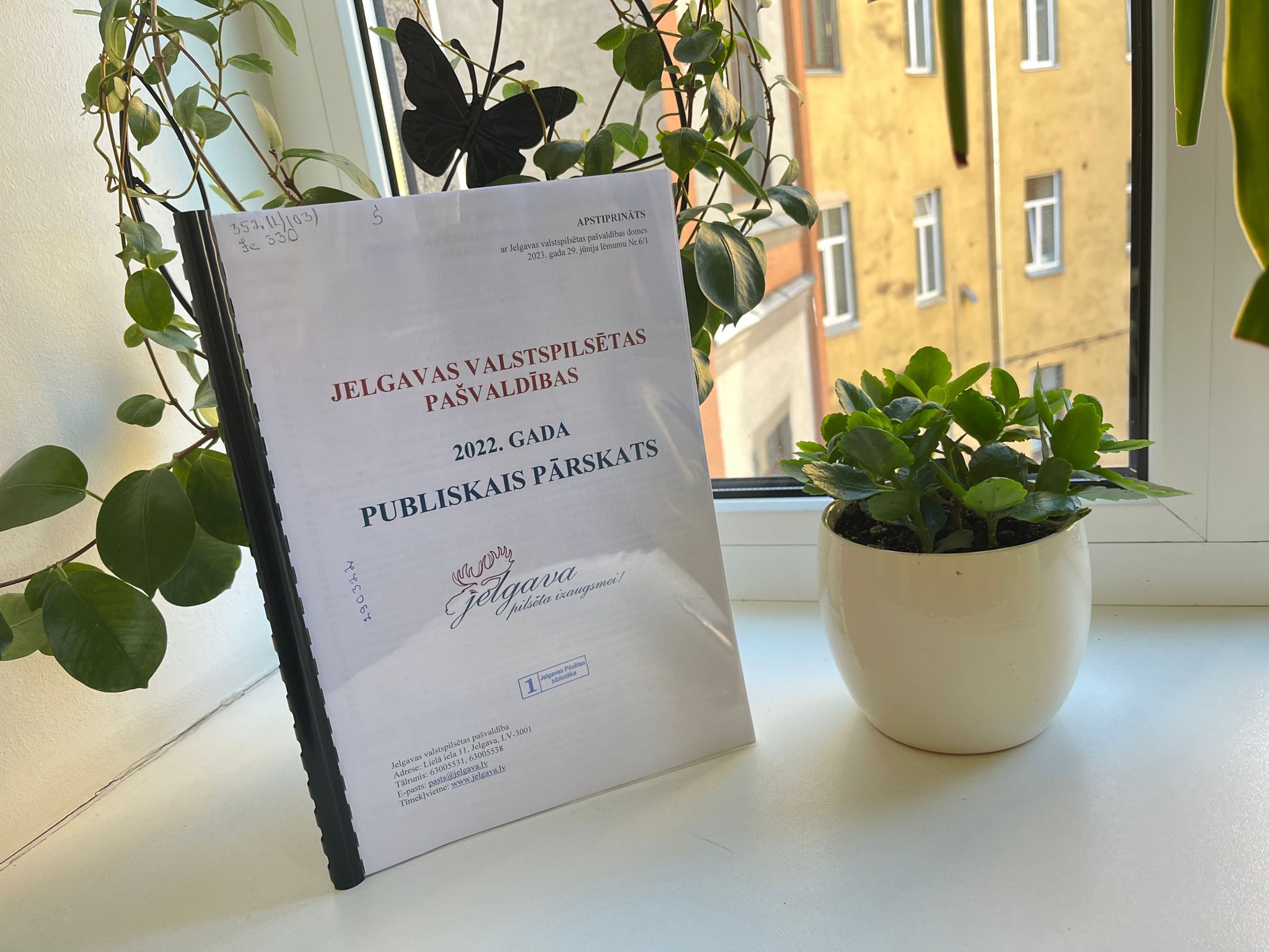 Pieejams Jelgavas publiskais pārskats par 2022. gadu