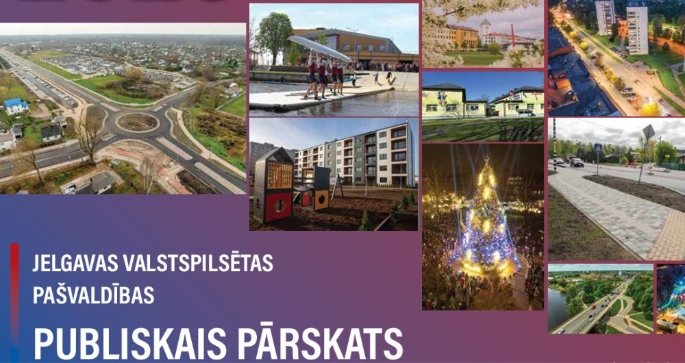 Pieejams Jelgavas publiskais pārskats par 2025. gadu