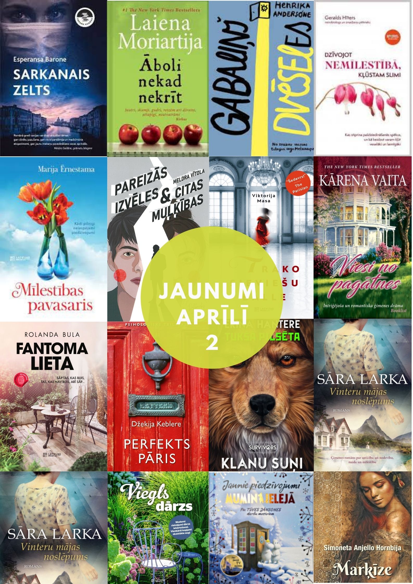 Plaukstošie jeb aprīļa jaunumi 2