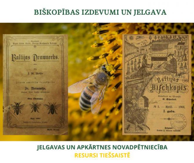  Biškopības izdevumi un Jelgava 