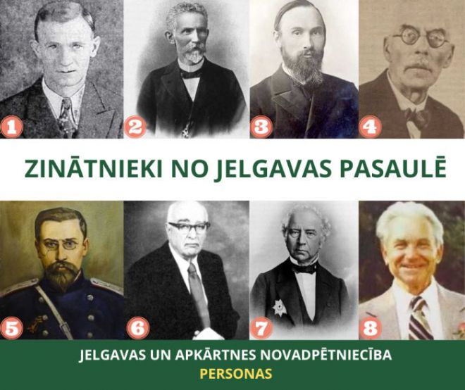  Zinātnieki no Jelgavas pasaulē 