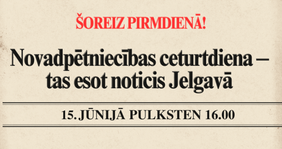 15. jūnijā – stāsti par represēto Jelgavas bibliotekāru likteņiem