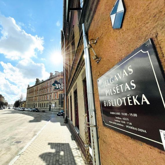 29. maijā Jelgavas pilsētas bibliotēkas apmeklētājiem slēgtas