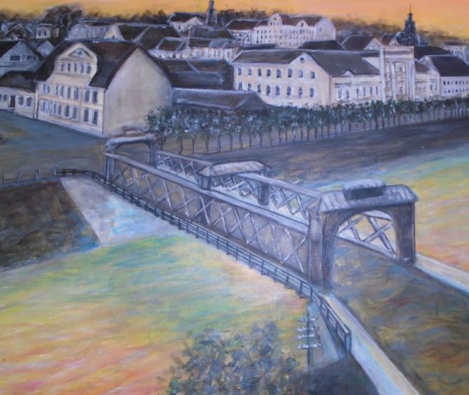 Agneses Ločmeles gleznu izstāde 