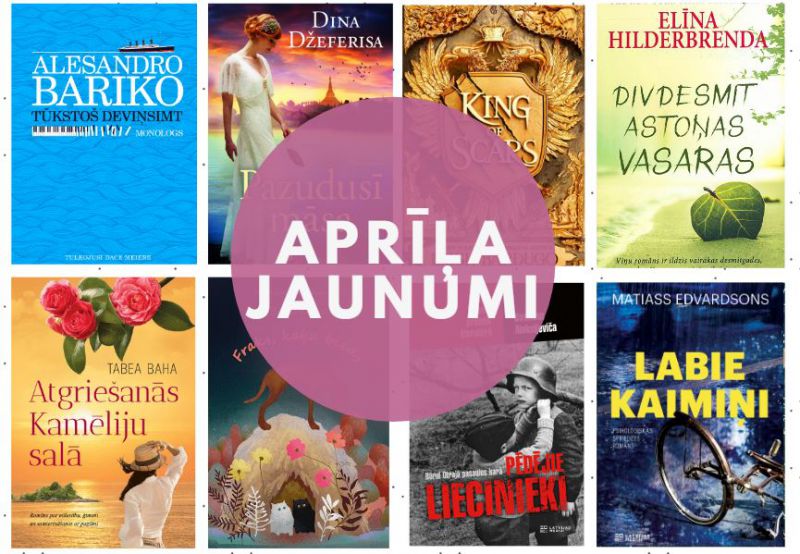 Aprīļa dāsnums bibliotēkā