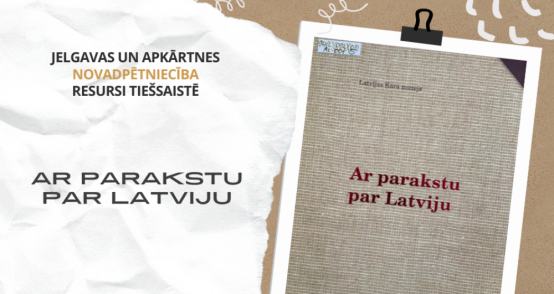 Ar parakstu par Latviju