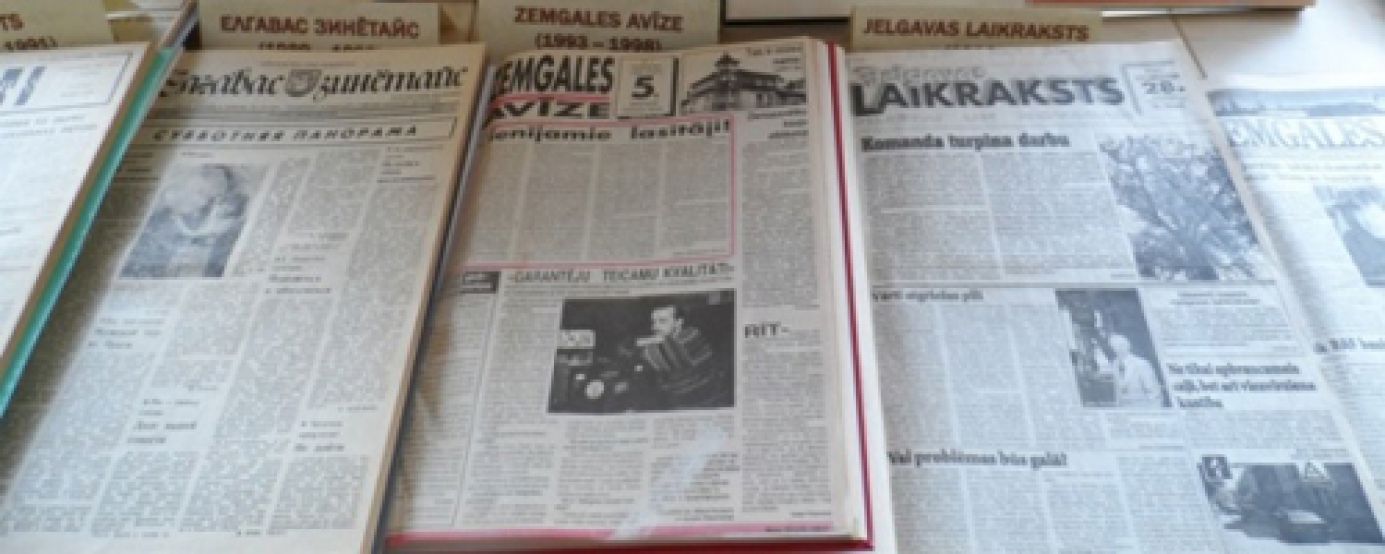 Atklāta izstāde „Jelgavas avīzes gadsimtu gaitā”