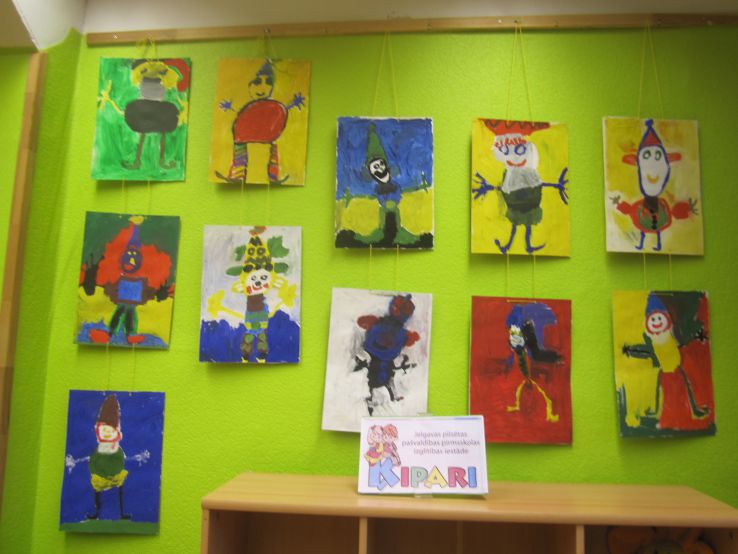 Bērnu zīmējumu izstāde 