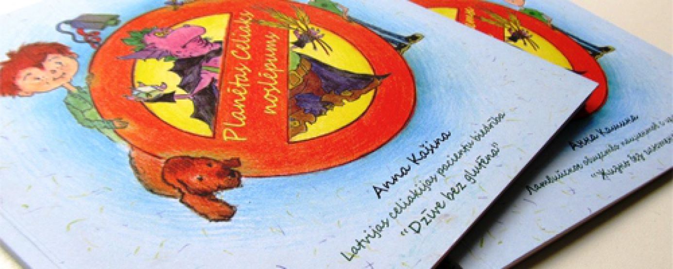 Bibliotēka saņem grāmatu par celiakija slimību