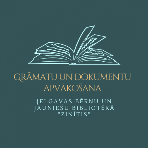 Bibliotēka “Zinītis” piedāvā grāmatu un dokumentu apvākošanu