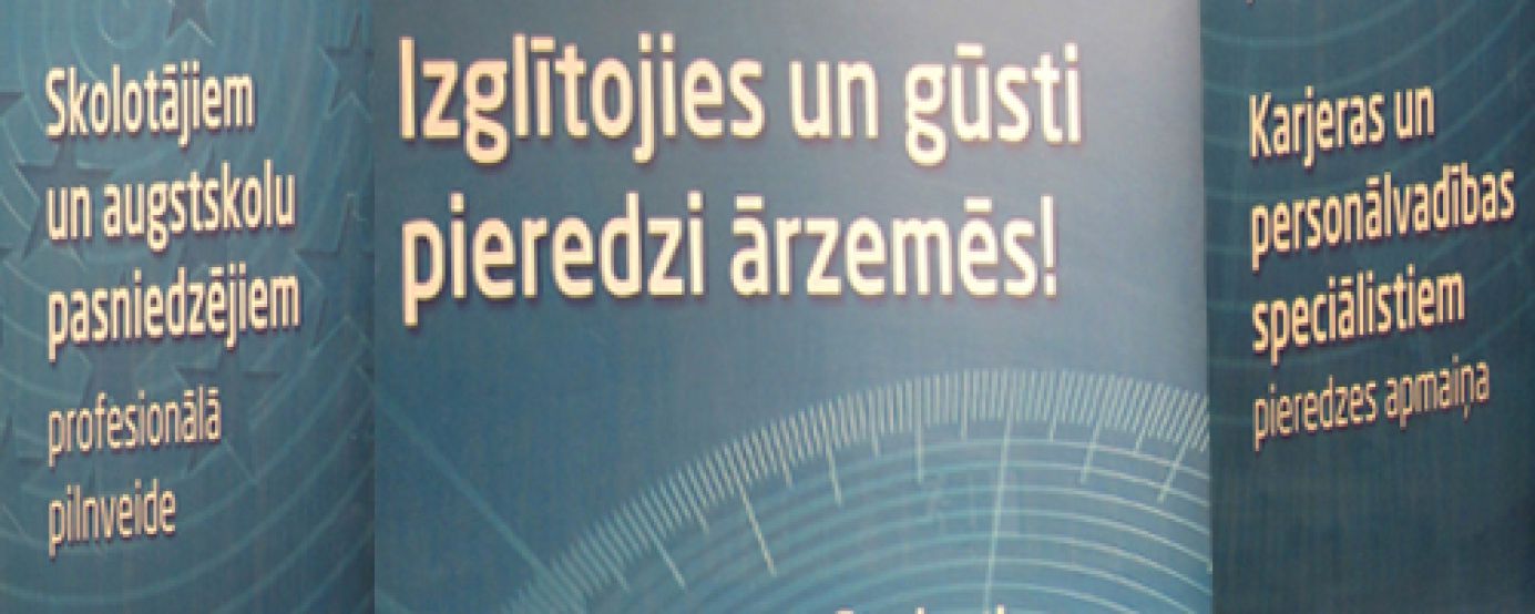 Bibliotēkā „Zinītis” var uzzināt par ES izglītības programmām